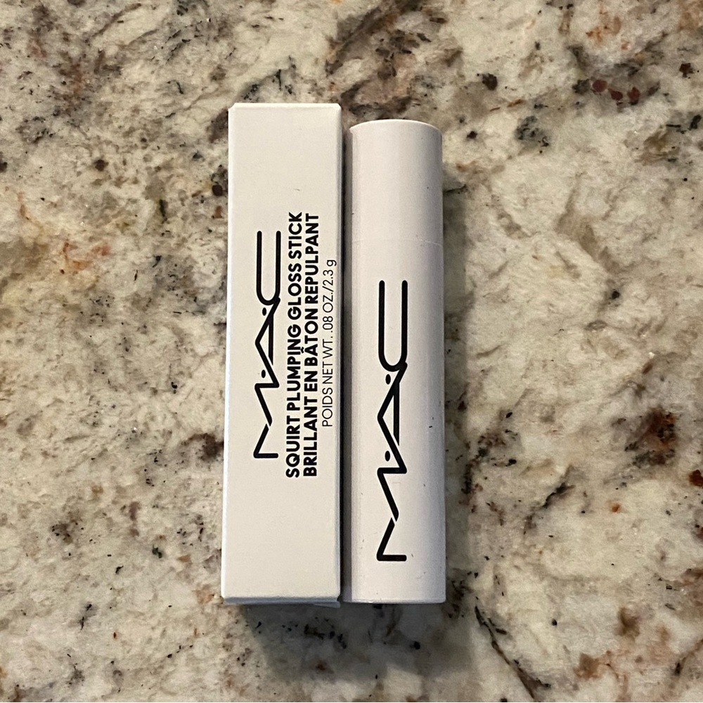 MAC Squirt Plumping Gloss Stick – Shade 10 Clear – NEW IN BOX